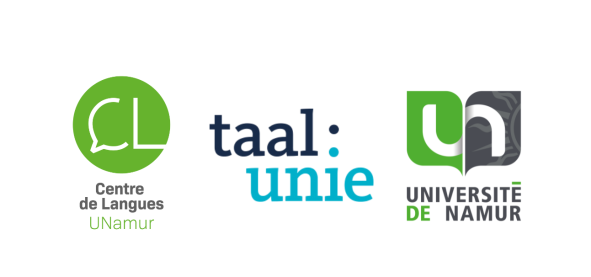 logos centre de langue, taal:unie et UNamur