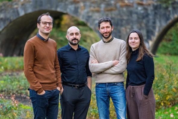 Photo de l'équipe du projet Citizen Impact