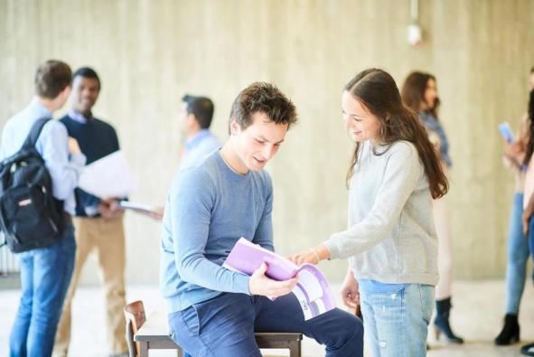 Etudiants du programme de bachelier en droit à l'UNamur