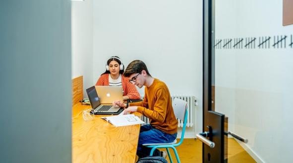 Etudiants en droit en Erasmus Belgica à l'UHasselt