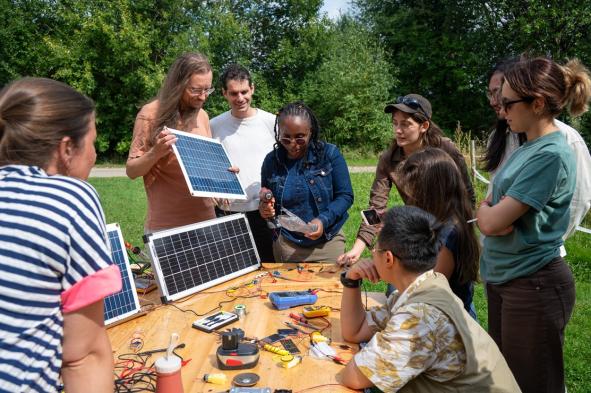 Doctorants lors d'un atelier UNIVERSEH