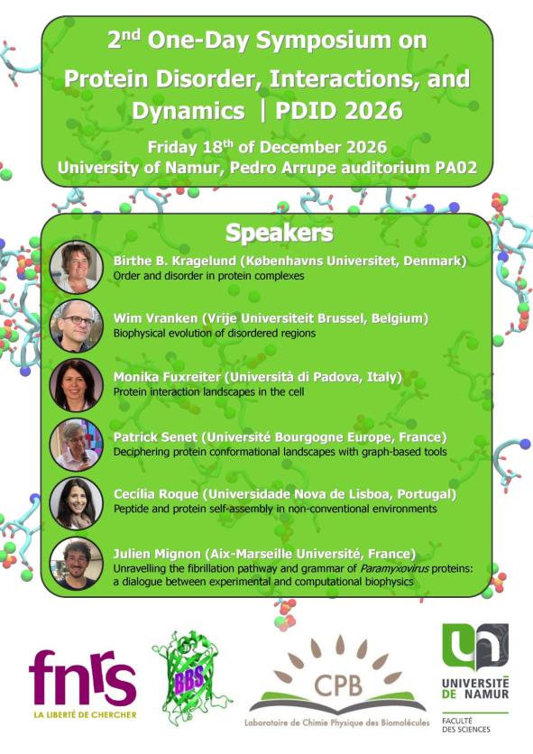 Programme du 2ème PDID symposium - UNamur 2026