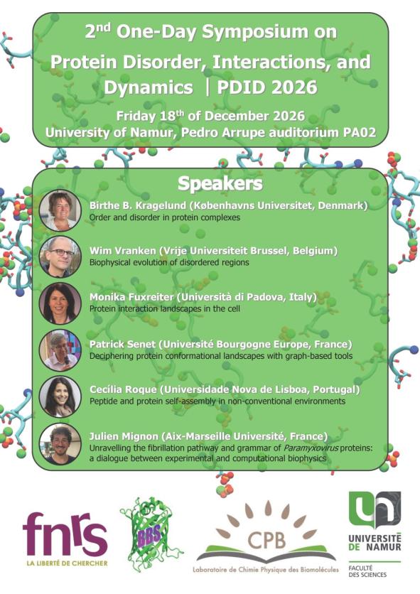 Programme du 2ème PDID symposium - UNamur 2026