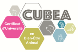 Logo CUBEA - Certificat d'Université en Bien-Être Animal, proposé par l’UNamur et la HELHa