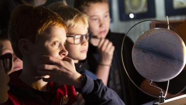 Jeunes lors d'une activité scolaire
