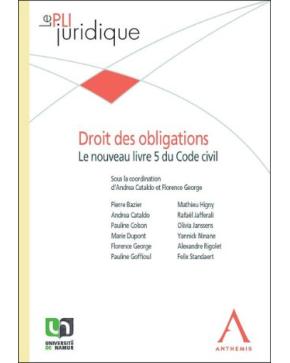 Droit des obligations. Le nouveau livre 5 du Code civil.