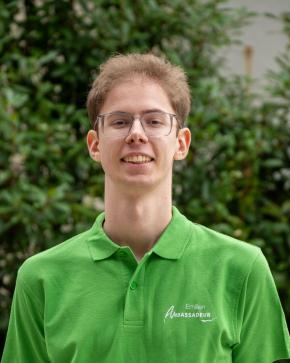 Etudiants ambassadeurs de l'UNamur - Emilien Zimmer