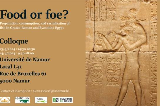 Colloque Food or foe