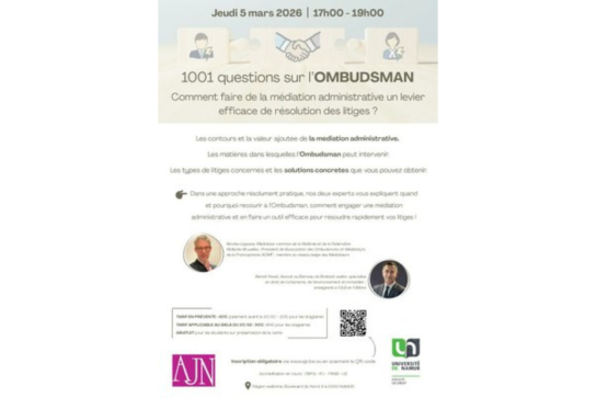 Affiche de la conférence