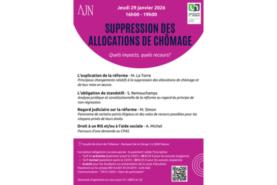 Affiche conférence