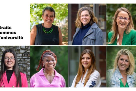 les photos portraits de 7 Femmes de l'Université 2026