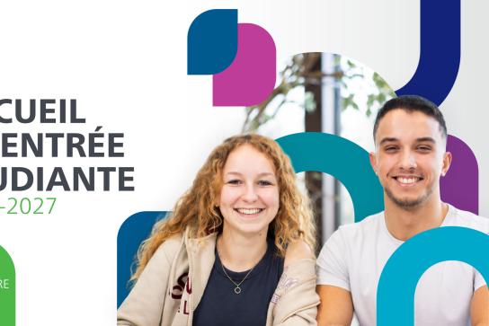 Visuel de la rentrée étudiante 2026-2027 à l'UNamur