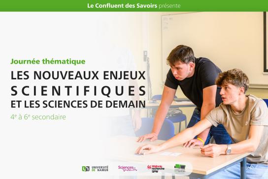 Les nouveaux enjeux scientifiques et les sciences de demain 
