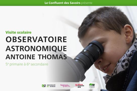 Visite scolaire observatoire 