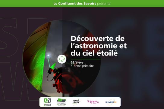 Découverte de l’astronomie et du ciel étoilé