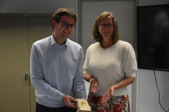 Olivier Latteur et Sandrine Paternotte