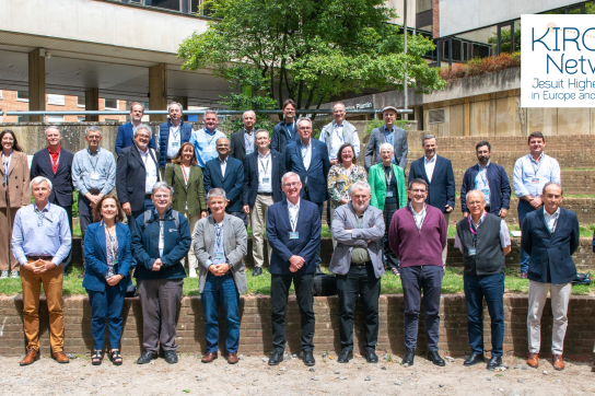 PHoto de groupe des Présidents et Doyens du réseau Kircher