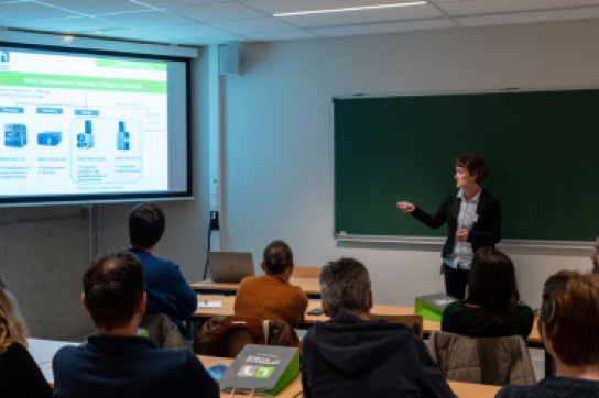 présentation des plateformes technologiques MASUN et MORPHIM de l'UNamur