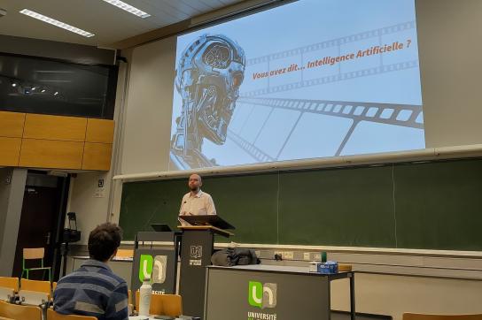 présentation séance poster intelligence artificielle