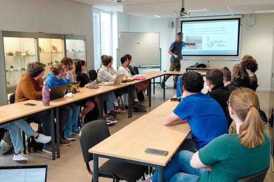 présentation études géologie