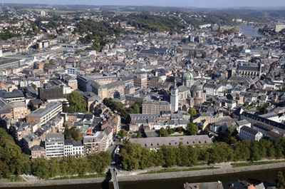 Namur vu du ciel